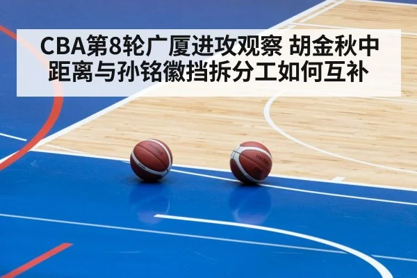 CBA第8轮广厦进攻观察 胡金秋中距离与孙铭徽挡拆分工如何互补